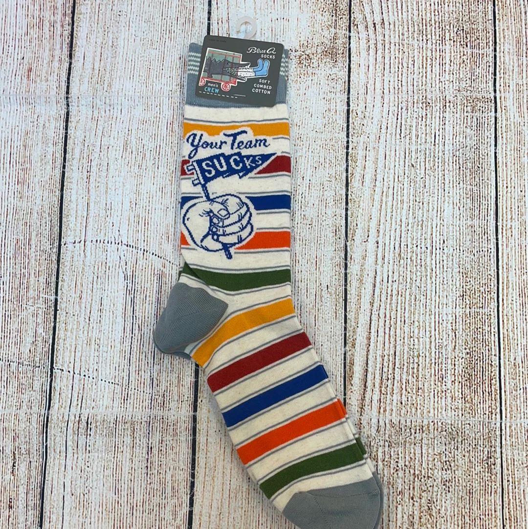 Blue Q Men's Crew socks - Image 11