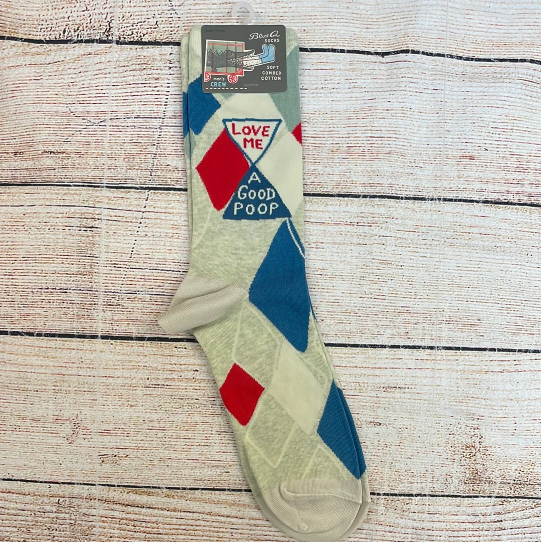 Blue Q Men's Crew socks - Image 22