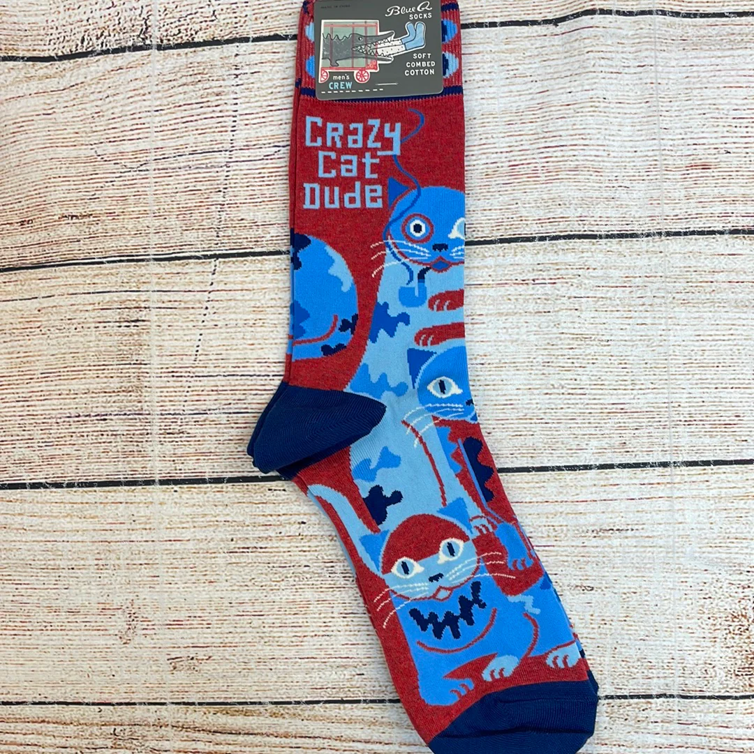Blue Q Men's Crew socks - Image 25