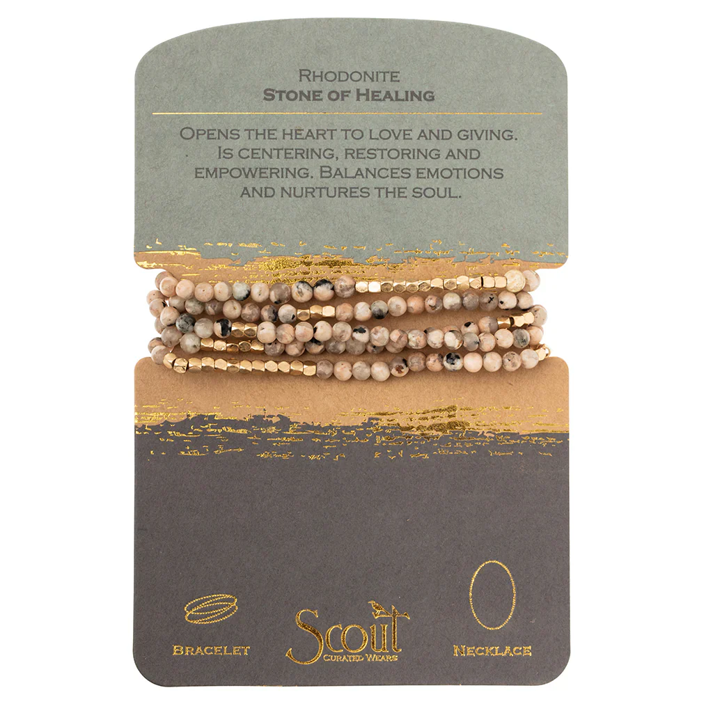 Scout Stone Wrap Bracelet/Necklace - Image 30