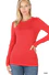 Zenana Brushed Microfiber Long Sleeve Tee - Image 11